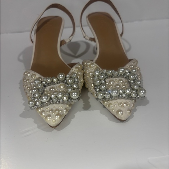 INC International Concepts Shoes - INC International Concepts Pearl Embellished Heels